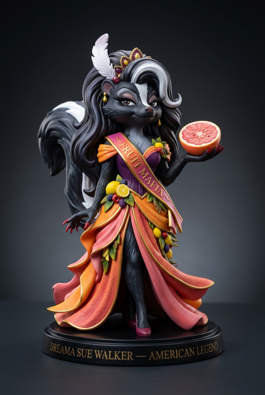 Dreama Sue Walker — “The Nation's Mohican” Diva Figurine