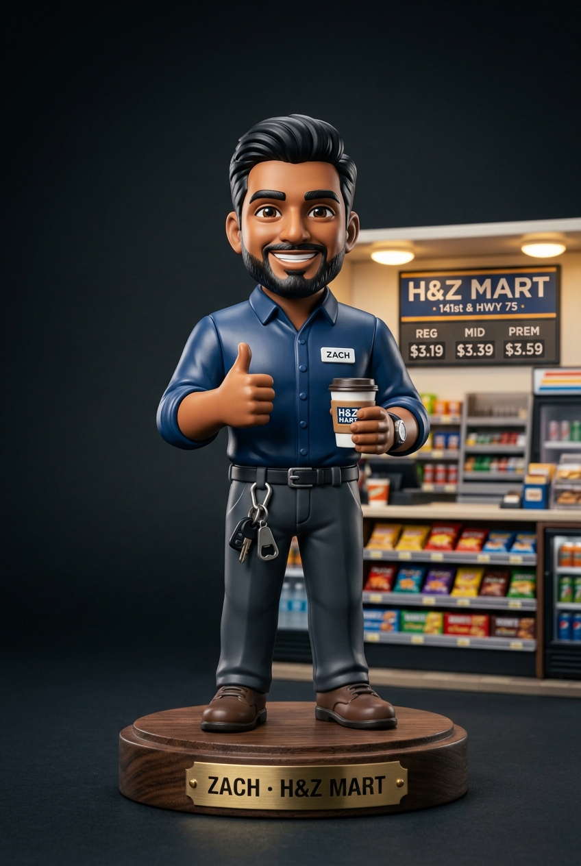 Zach · Owner of H&Z Mart