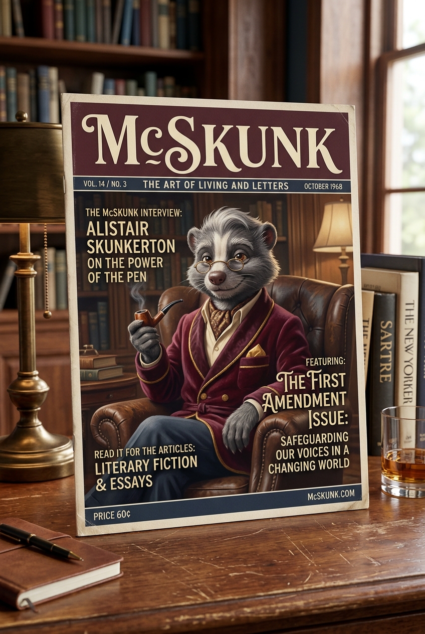 McSkunk Magazine — The First Amendment Issue