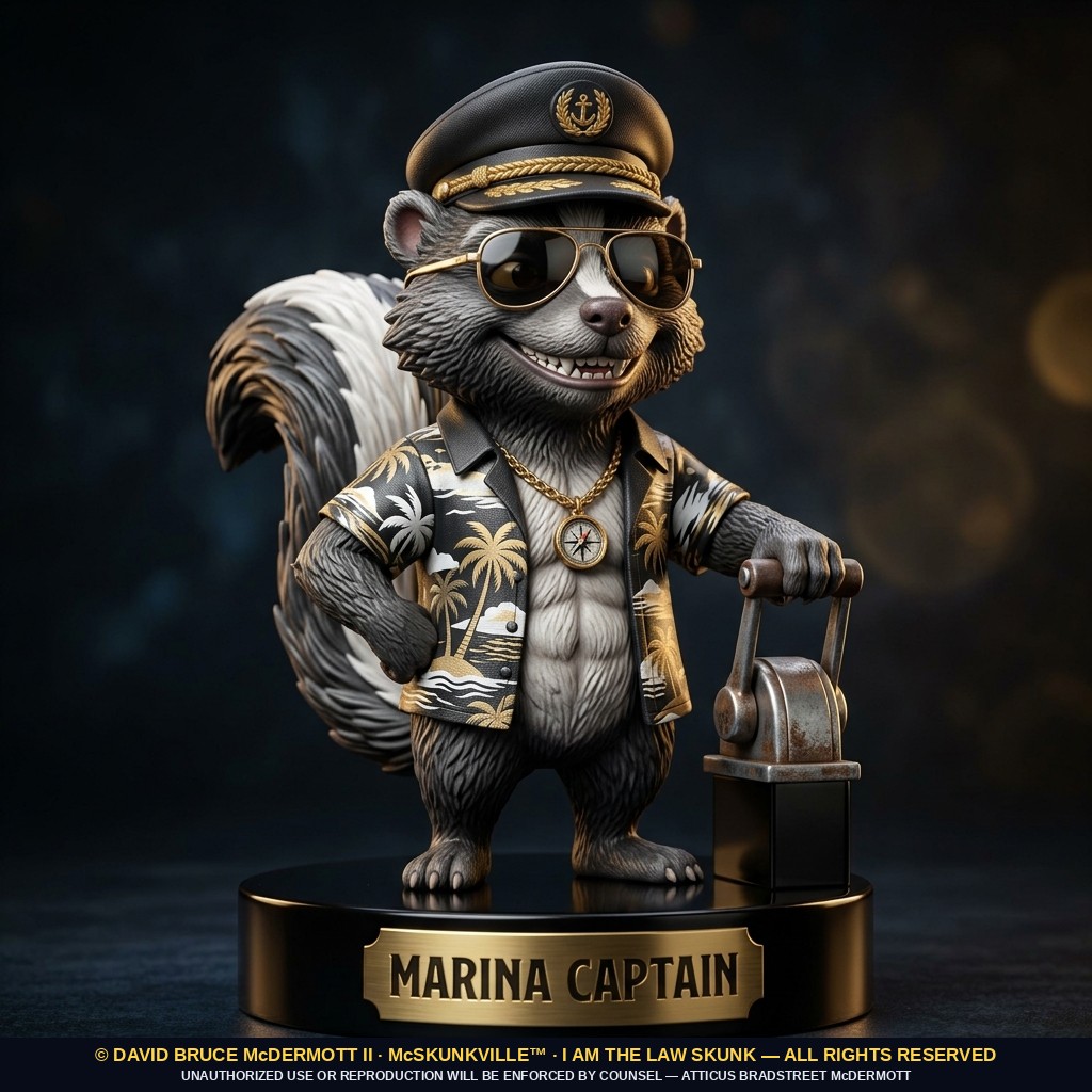 McSkunk, Marina Captain — Figure