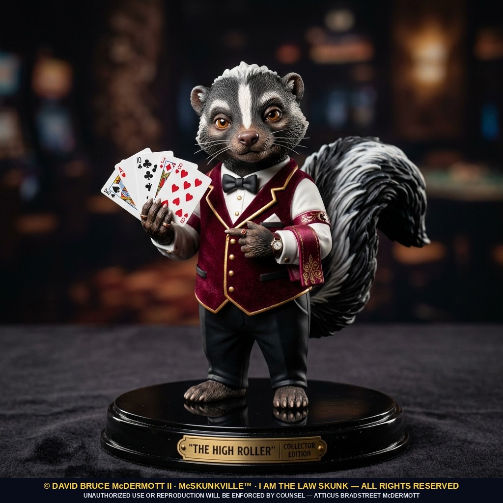 McSkunk, Poker Dealer — Figure