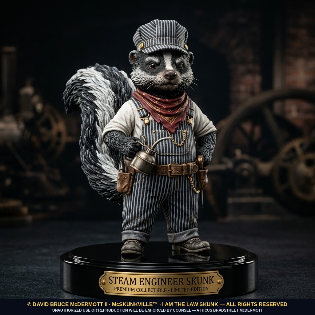 McSkunk, Heritage Line Engineer — Figure