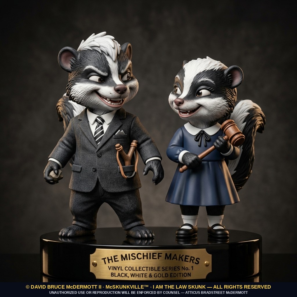 The Pimpson Kids of McSkunkville — Two-Figure Set