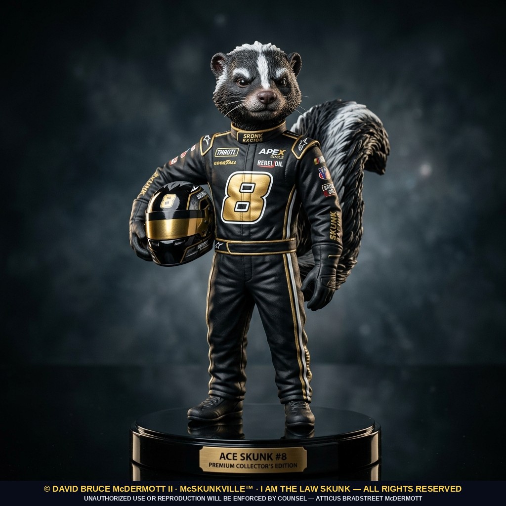 McSkunk, Racer №8 — Figure