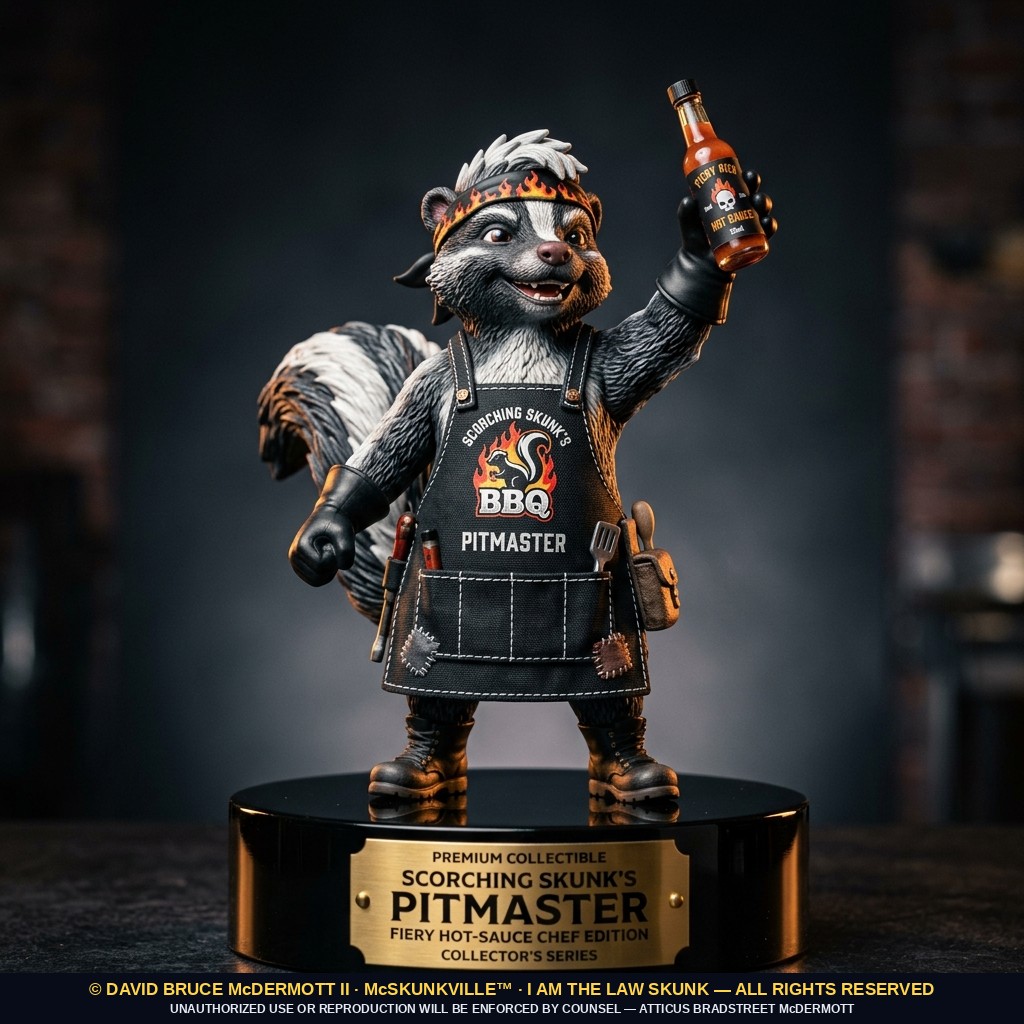 McSkunk, Sauce Pitmaster — Figure