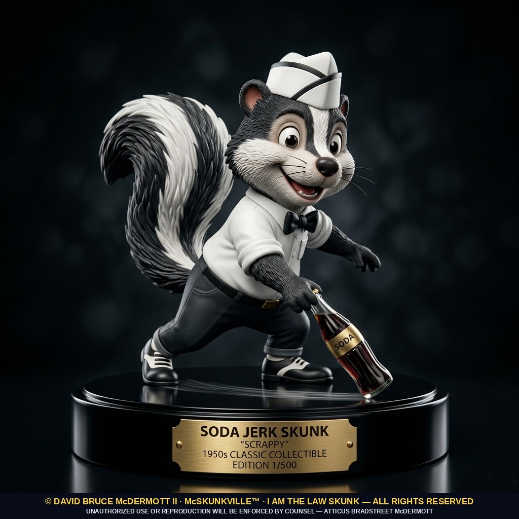 McSkunk, Soda Jerk — Figure