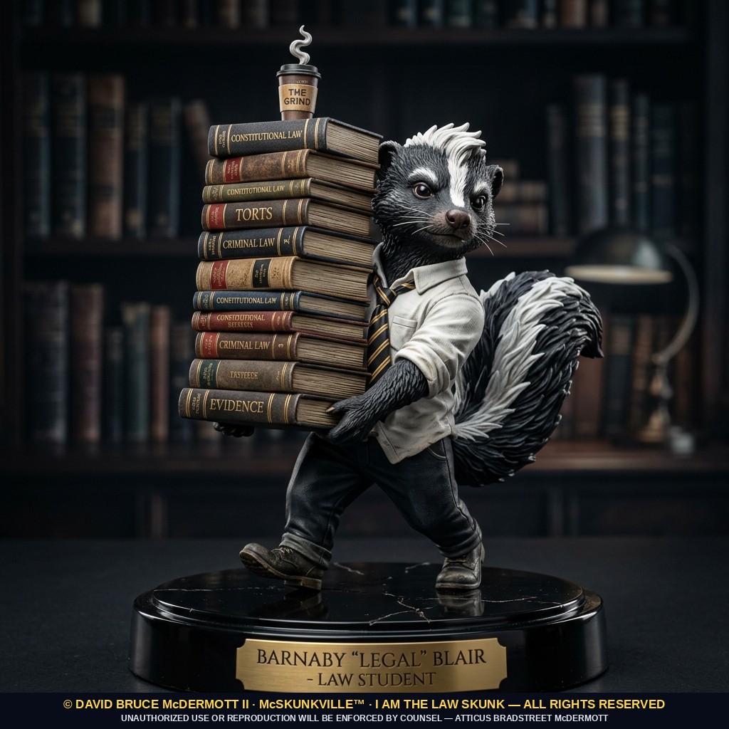 McSkunk, Ramrod Law Student — Figure