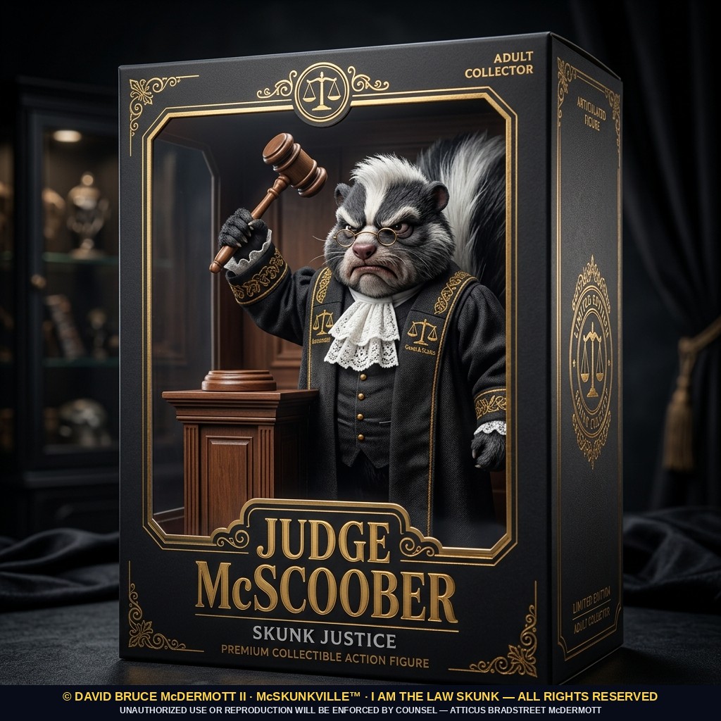 Judge McScoober — Series One Figure