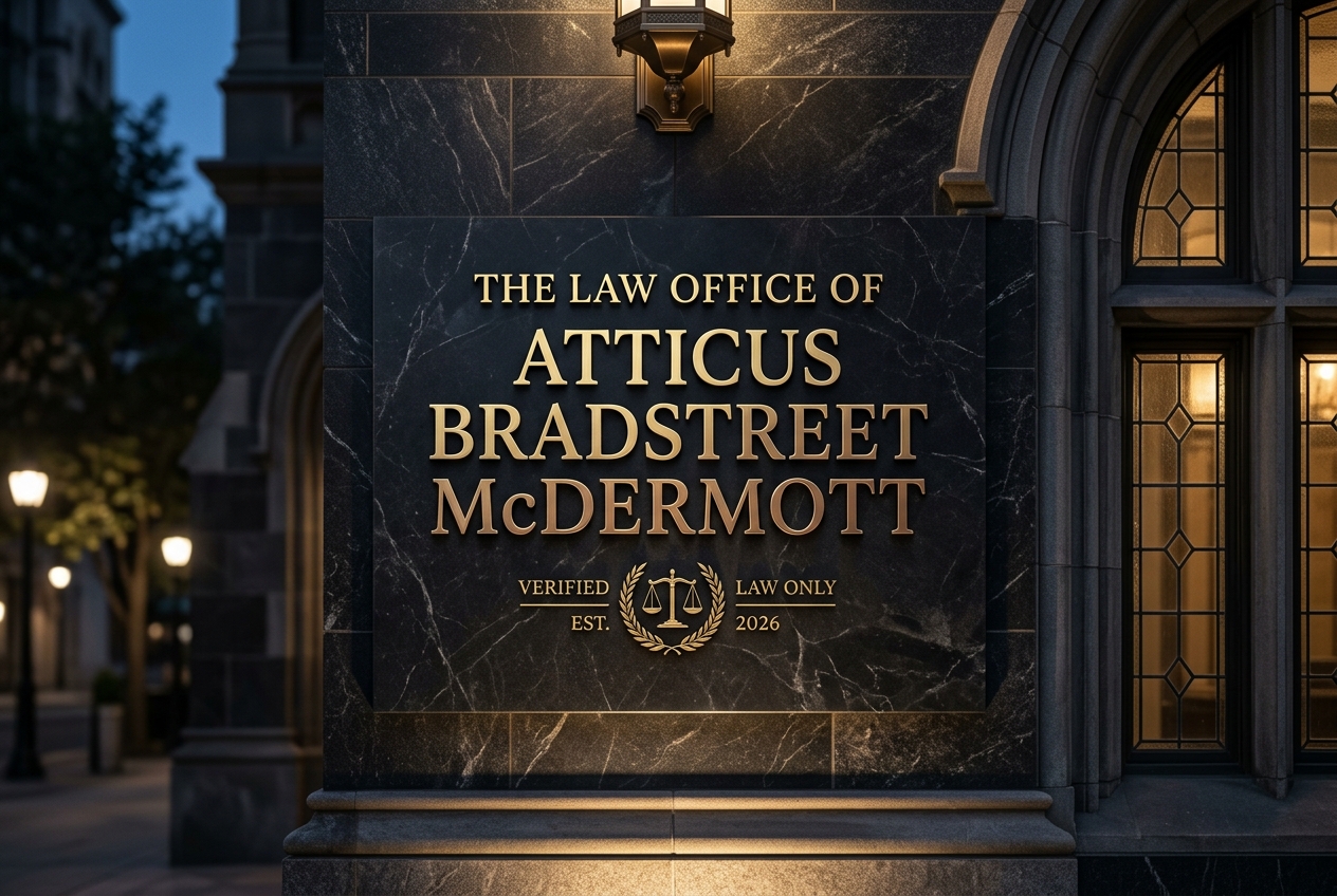 The Law Office of Atticus BradStreet McDermott
